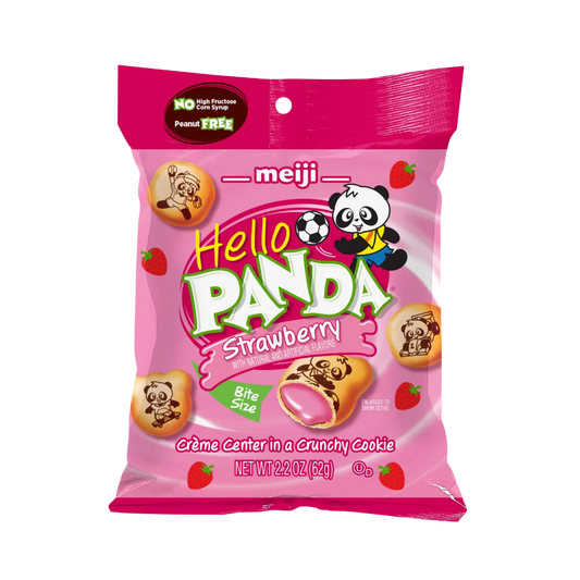 Meiji Hello Panda Strawberry - 6x4/2.2oz