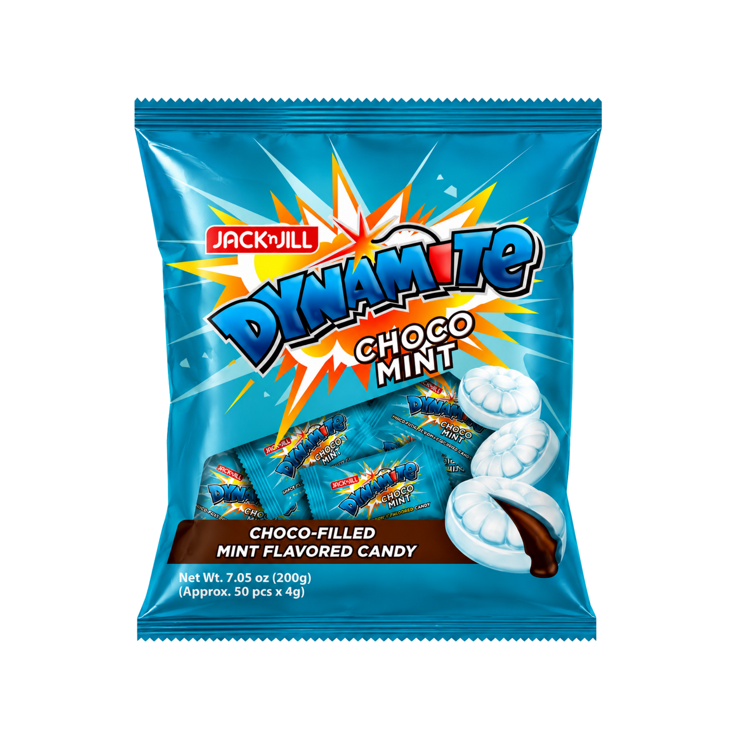 Jack n' Jill Dynamite Choco-Mint - 50X40/4g