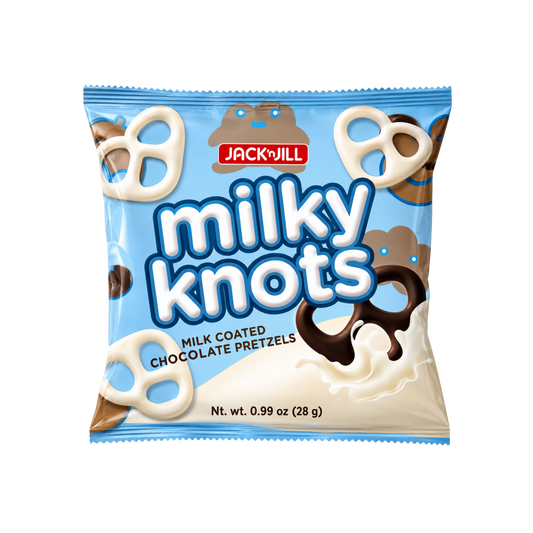 Jack n' Jill Chocolate Pretzels Milky Knots - 100/28g