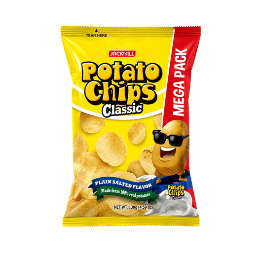 Jack n' Jill  Potato Chips Classic - 18/130g