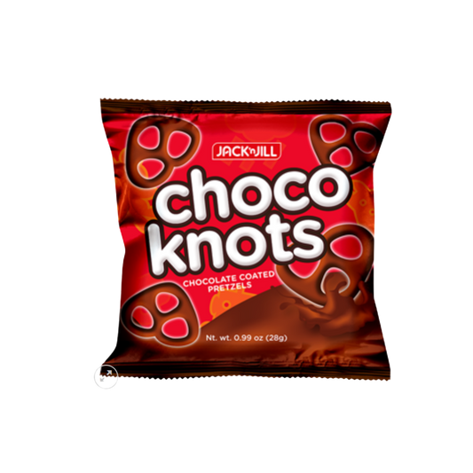 Jack & Jill Chocolate Pretzels Choco Knots - 100/28g