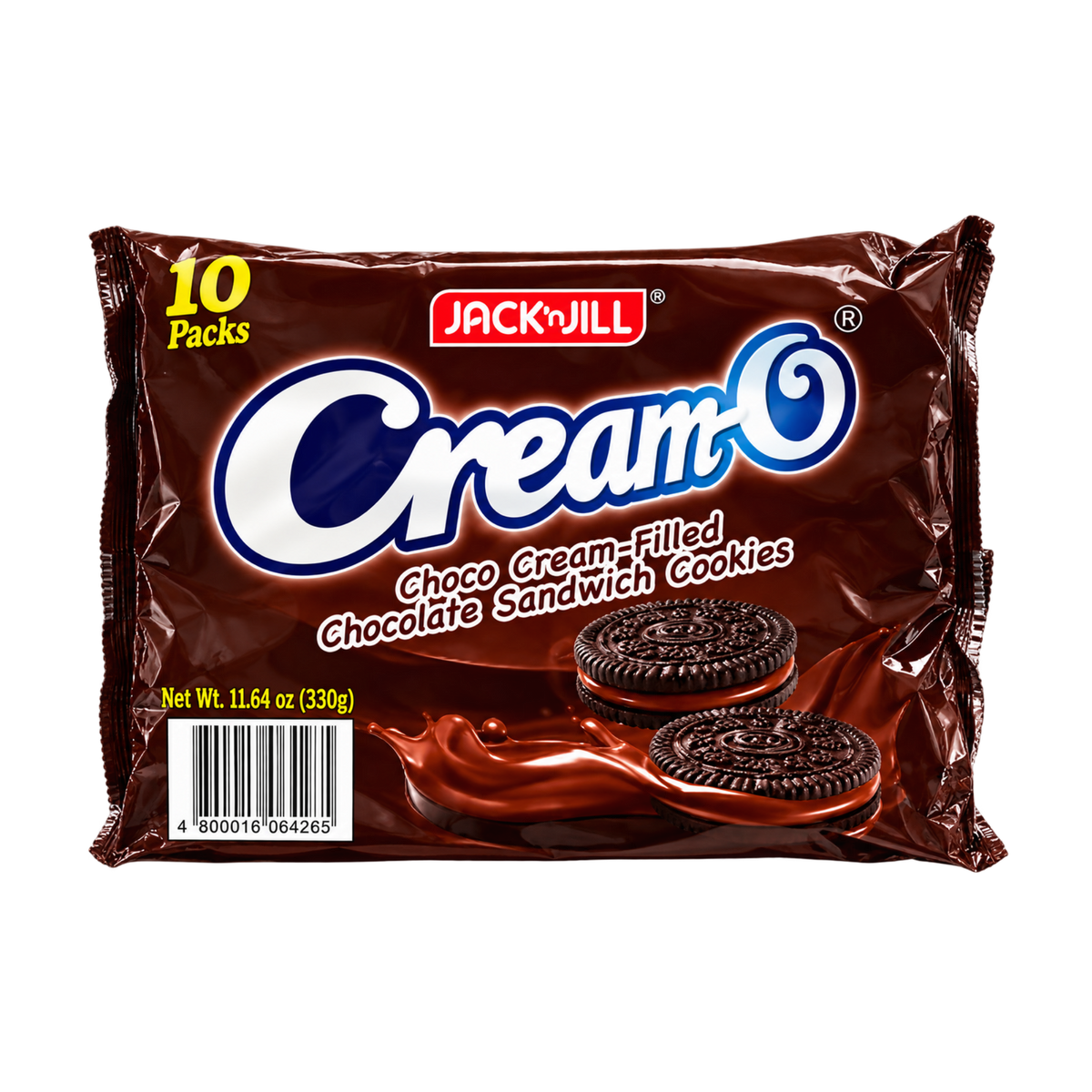 Jack & Jill Cream-O Choco Cream-Filled Chocolate Sandwich - 20x10/30g