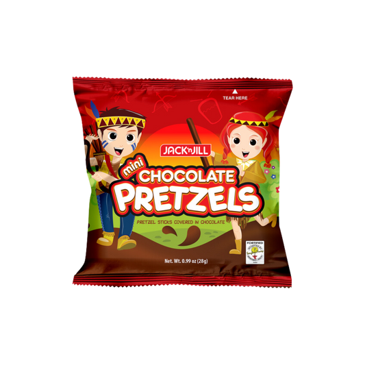 Jack 'n Jill Mini Chocolate Pretzel - 100/28g | 0.99oz