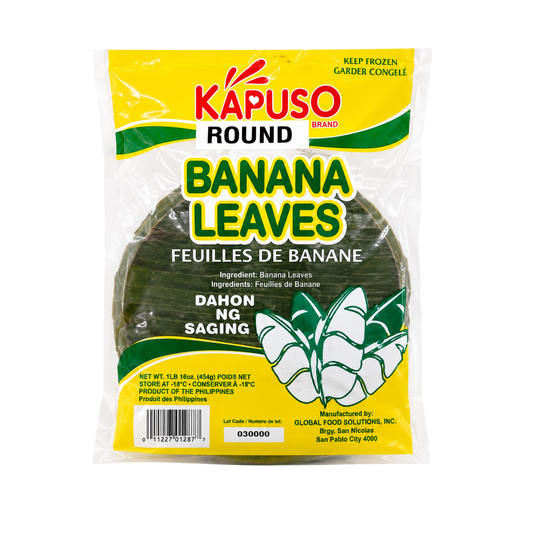 Kapuso Frozen Banana Leaves Regular (Vietnam) - 25/16oz