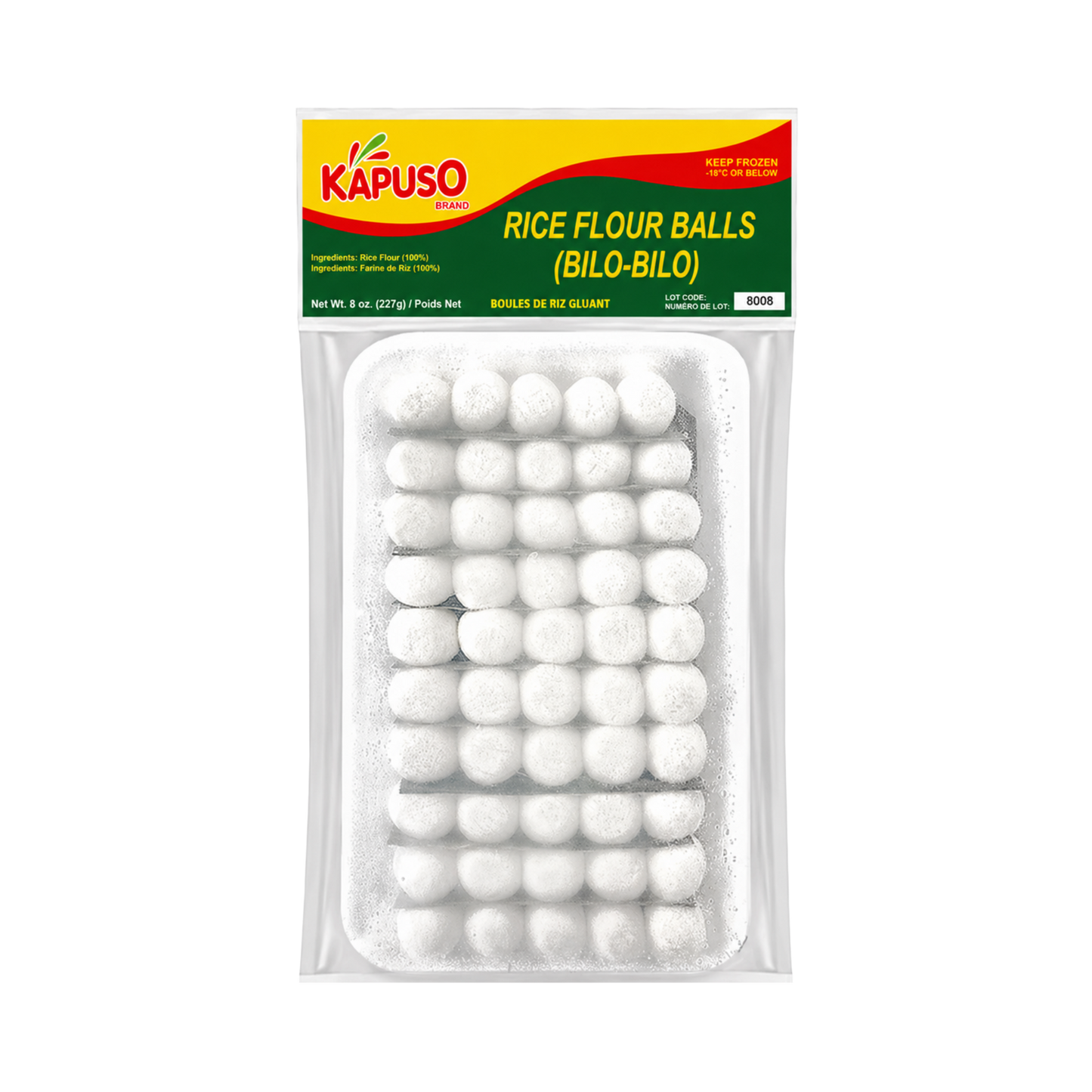 Kapuso Frozen Bilo-Bilo White - 30/8oz