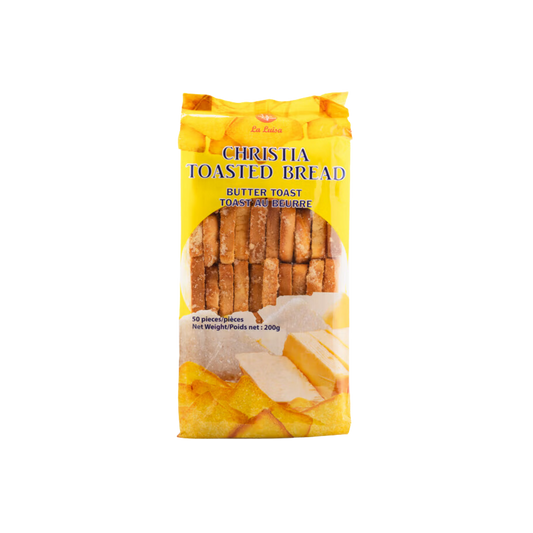 La Luisa Christia Butter Toasted Bread 50s - 25/200g | 7.05oz
