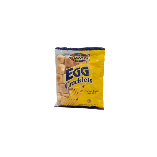 Laura's Egg Cracklets - 70/75g | 2.65oz