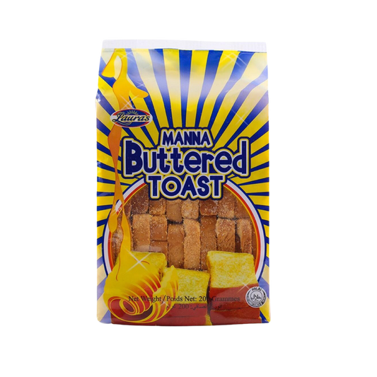 Laura's Manna Buttered Toast - 36/200g | 7.05oz