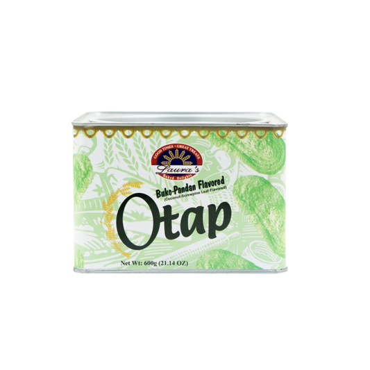 Laura's Otap Tin (Buko Pandan Flavored)  - 12/600g | 21.16oz