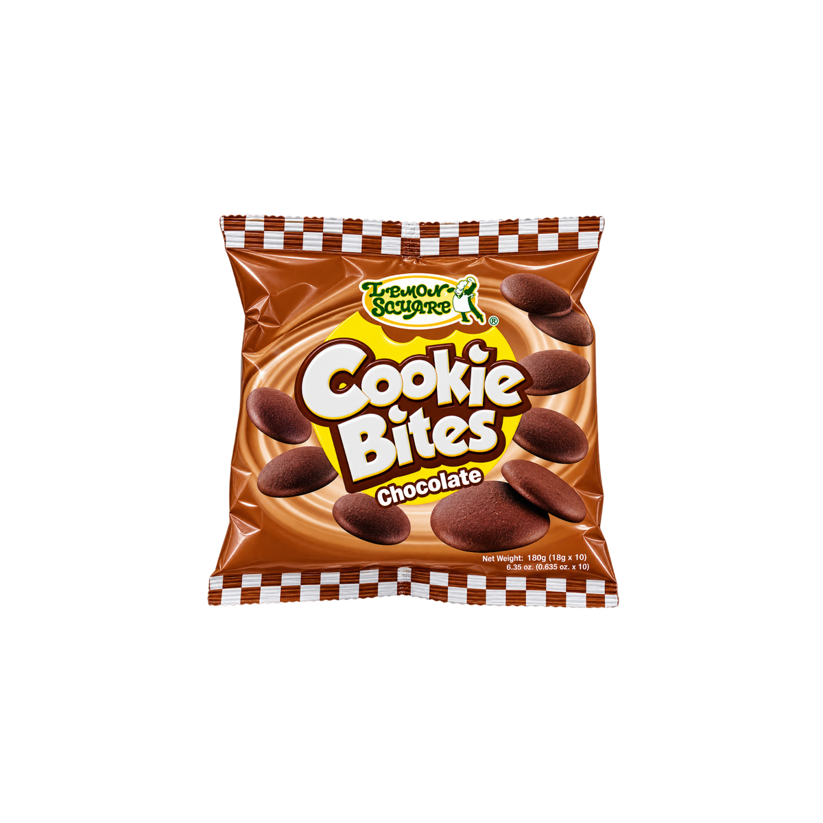 Lemon Square Cookie Bites Chocolate - 10x12/24g | 0.85oz