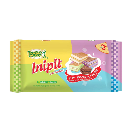 Lemon Square Inipit Iba't-Ibang Flavors - 23gx10x12 - 10x12/23g | 0.81oz