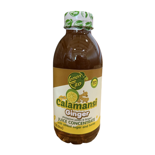 Lemoncito Calamansi Ginger Juice Concentrate w/ Honey -20/500ml