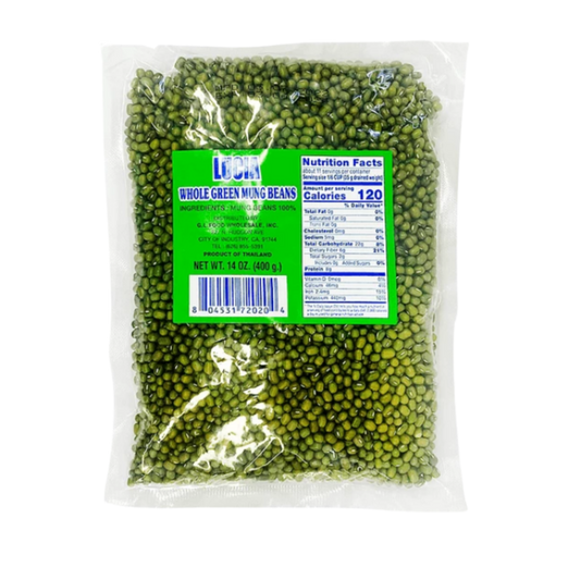 Lucia Mung Beans Whole  (Green) - 50/14oz