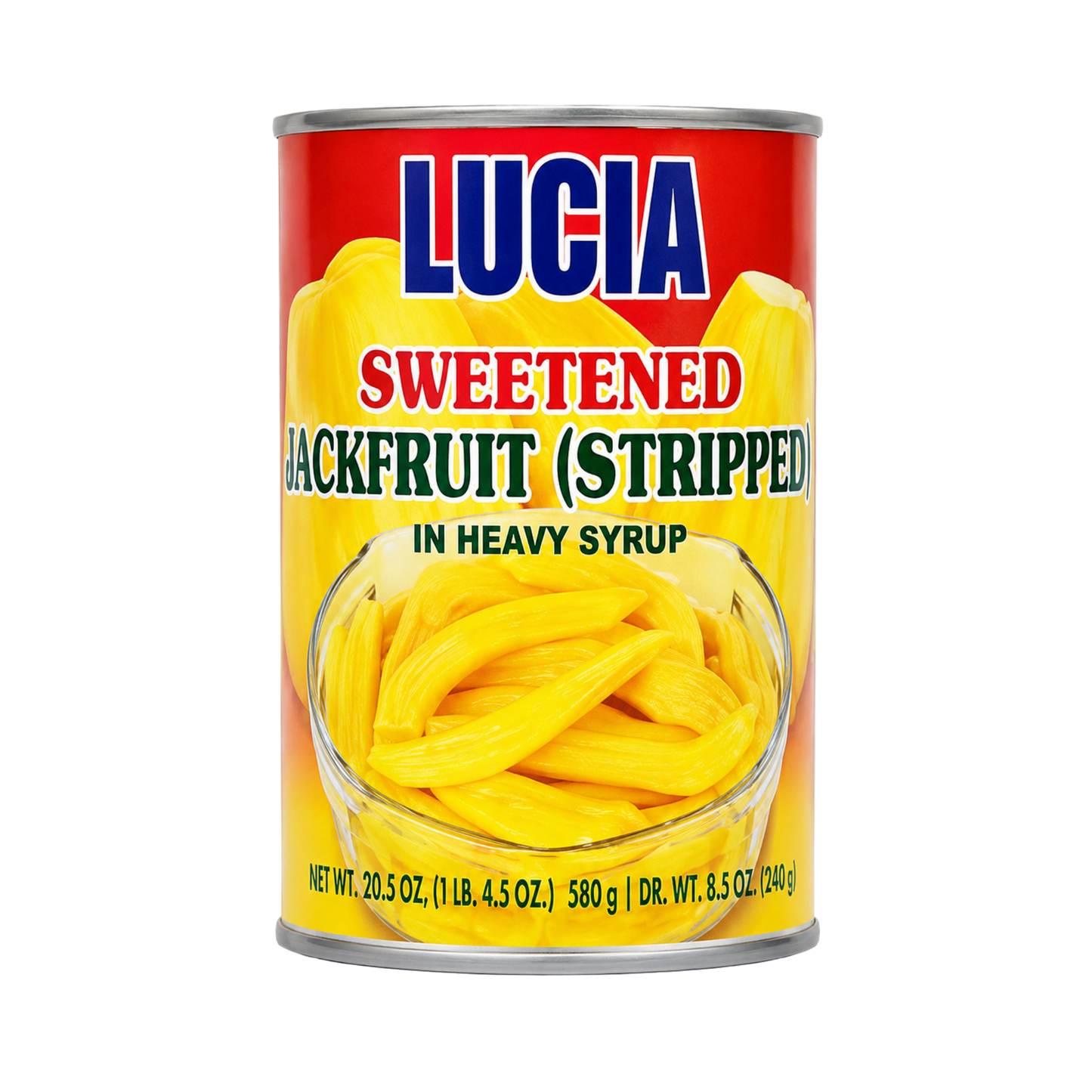 Lucia Sweetened Jackfruit Stripped In Syrup - 24/610g | 21.5oz