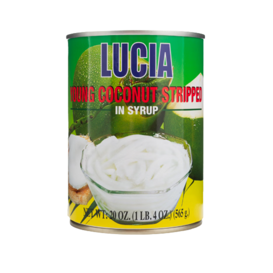 Lucia Young Coconut Stripped In Syrup - 24/565g | 20oz