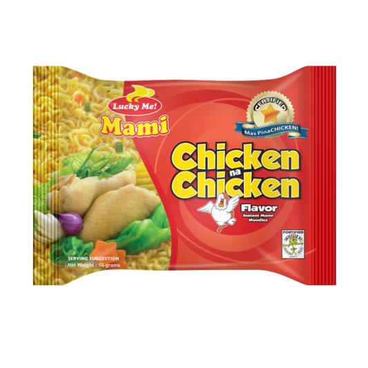 Lucky Me Chicken Mami Instant Noodles (Singles) - 72/55g (T)