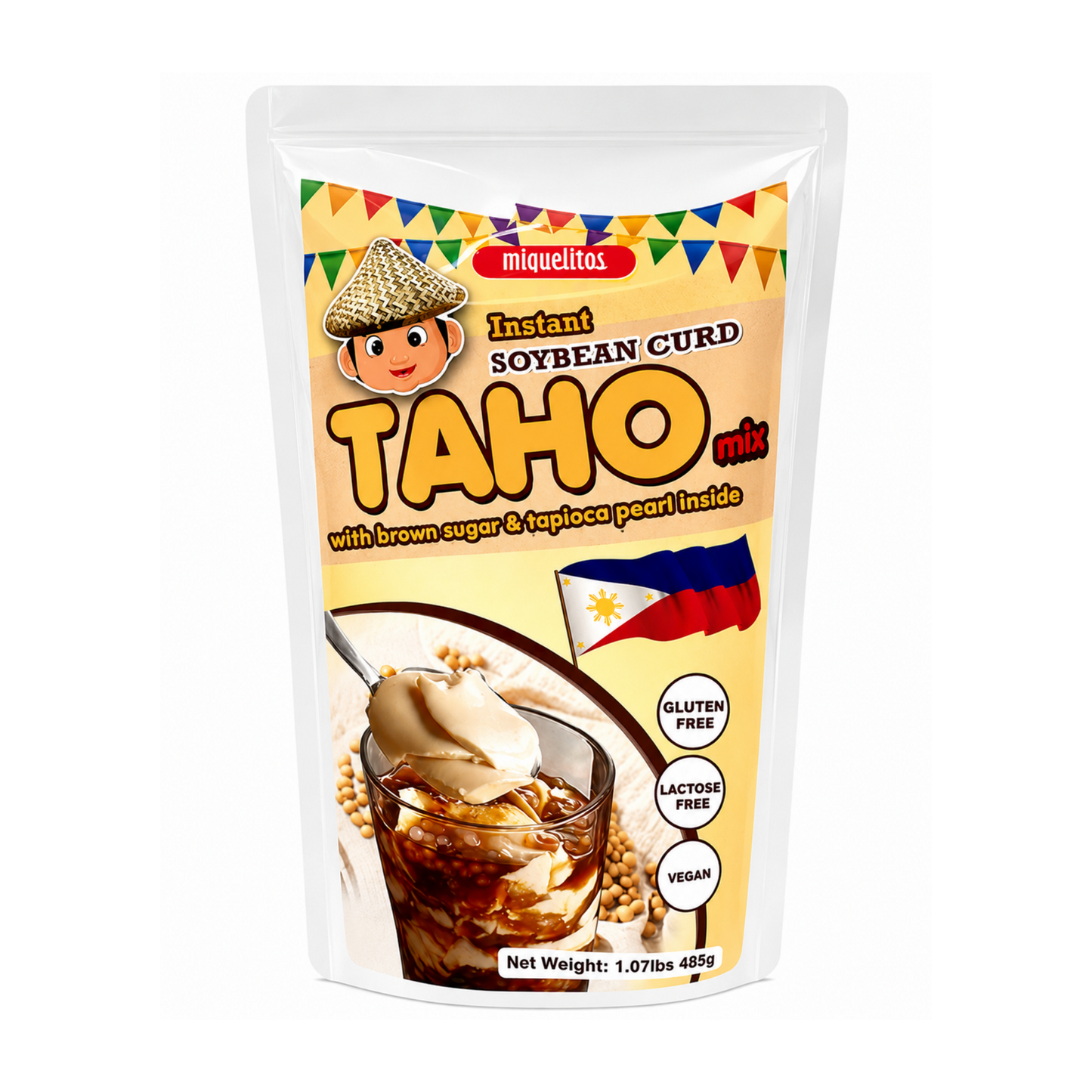 Miguelito's Instant Soy Bean Curd (Taho) Mix- 12/485g