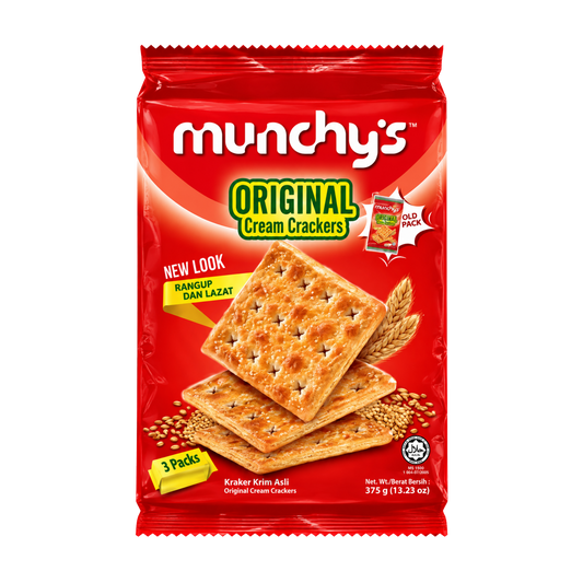 Munchy's Original Cream Crackers - 12/375g