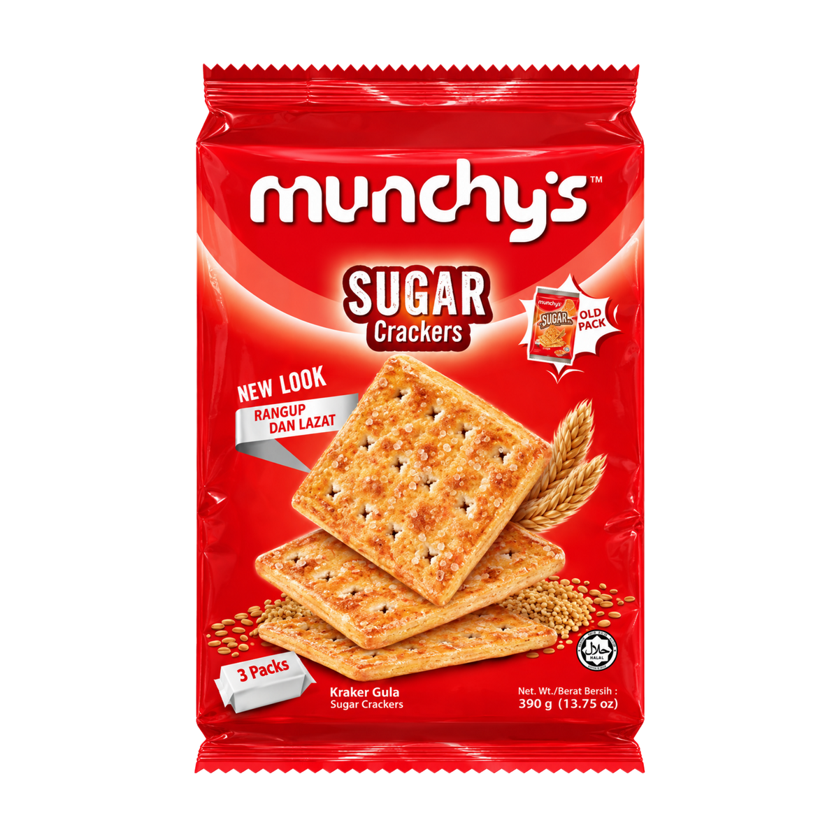 Munchy's Sugar Crackers - 12/390g
