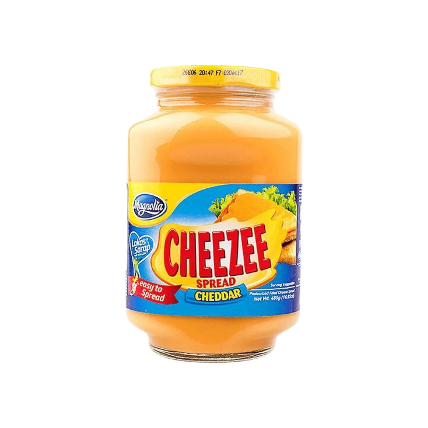 Magnolia Cheezee Spread Cheddar (Plain) 480g - 12/480g | 16.93oz