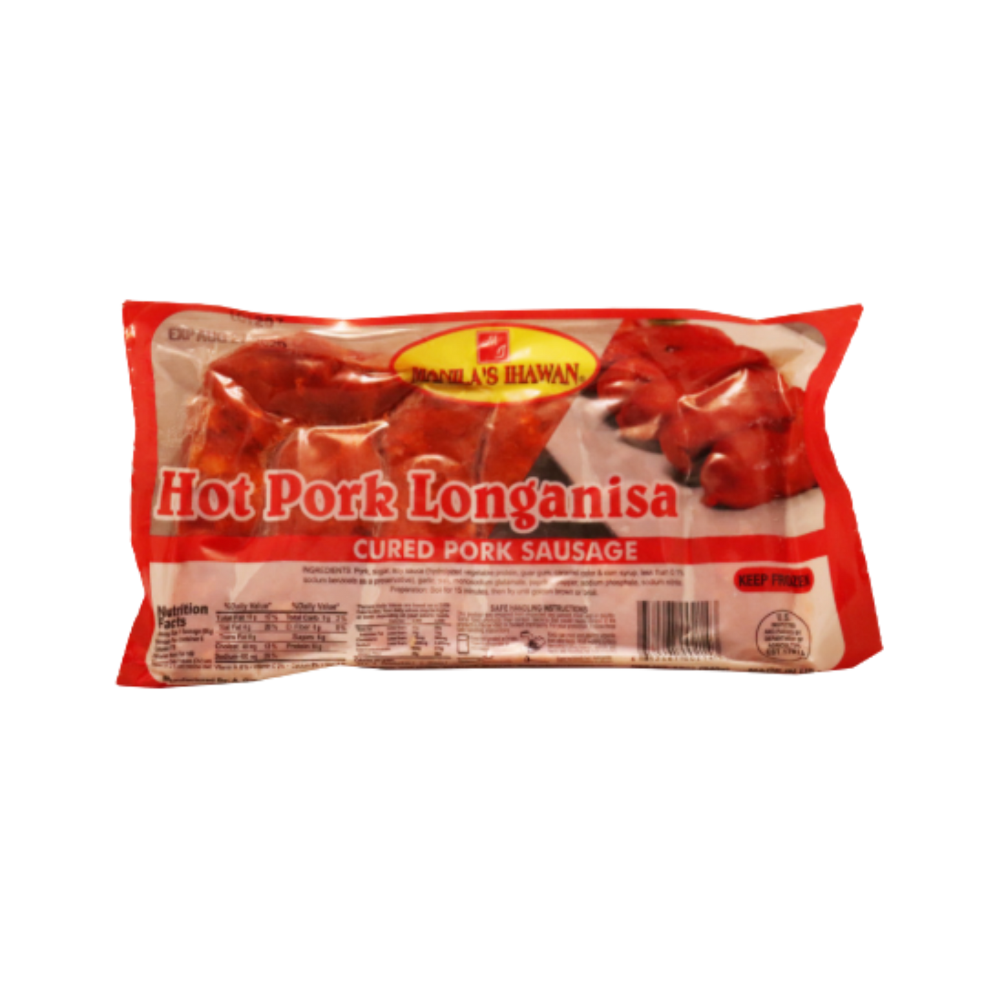 Manila's Ihawan Hot Pork Longanisa - 20/12oz