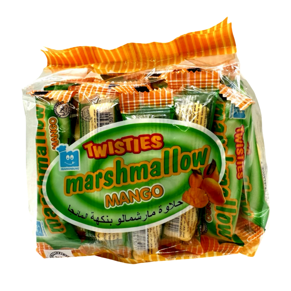 Markenburg Twisted Marshmallows Mango - 24x24/4.5g