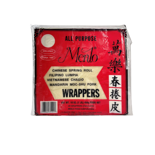 Menlo Lumpia Wrapper - 24/16oz