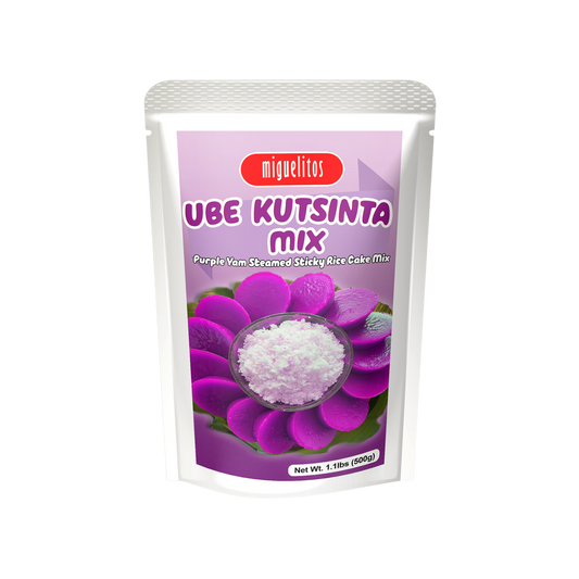 Miguelitos Instant Ube Kutsinta Mix - 12/500g | 17.64oz