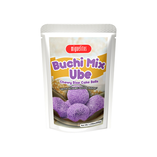 Miguelitos Instant Ube Buchi Premix - 12/500g | 17.64oz