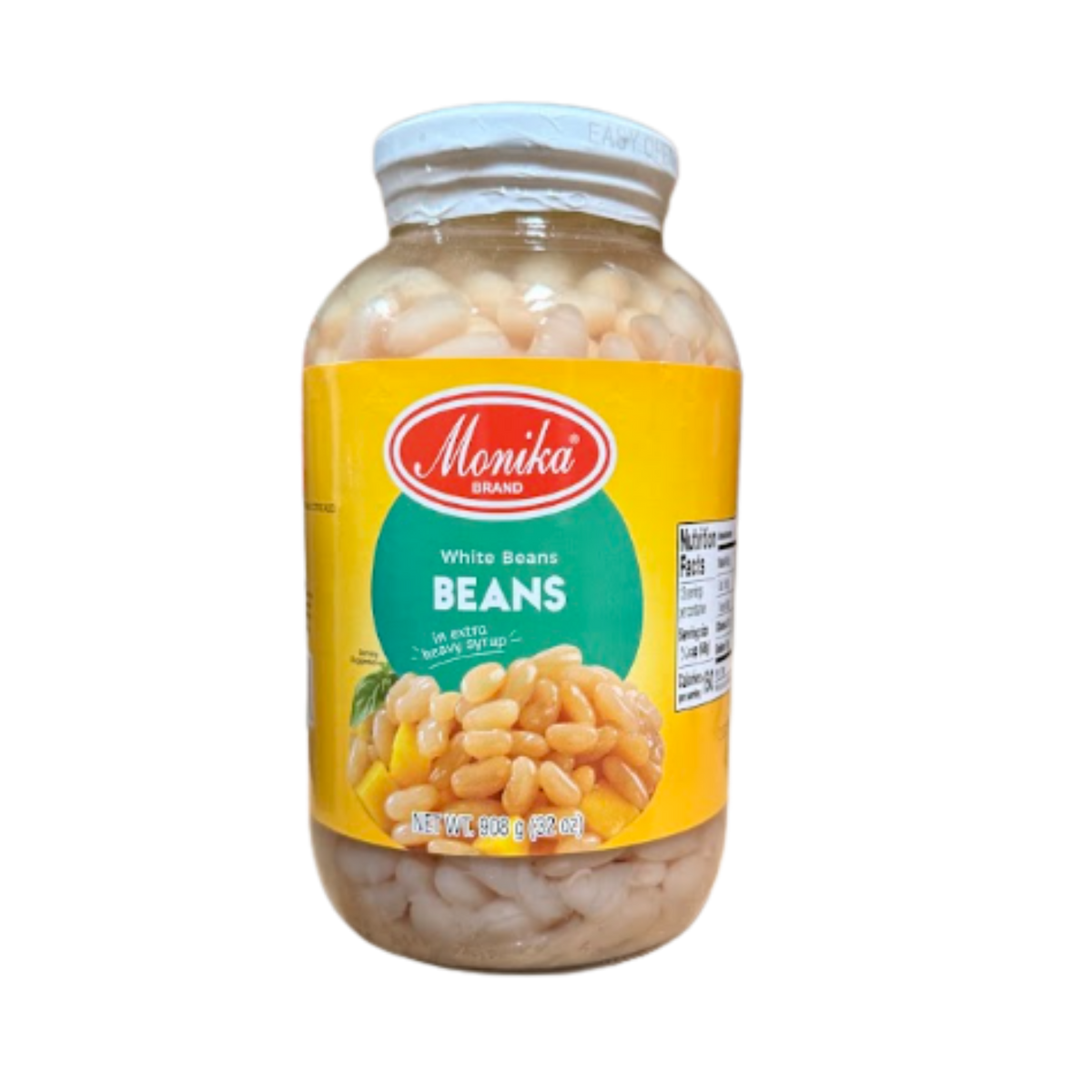 Monika White Beans - 12/907g  | 32oz