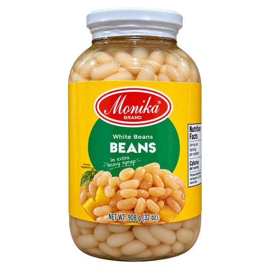 Monika White Beans - 12/907g  | 32oz