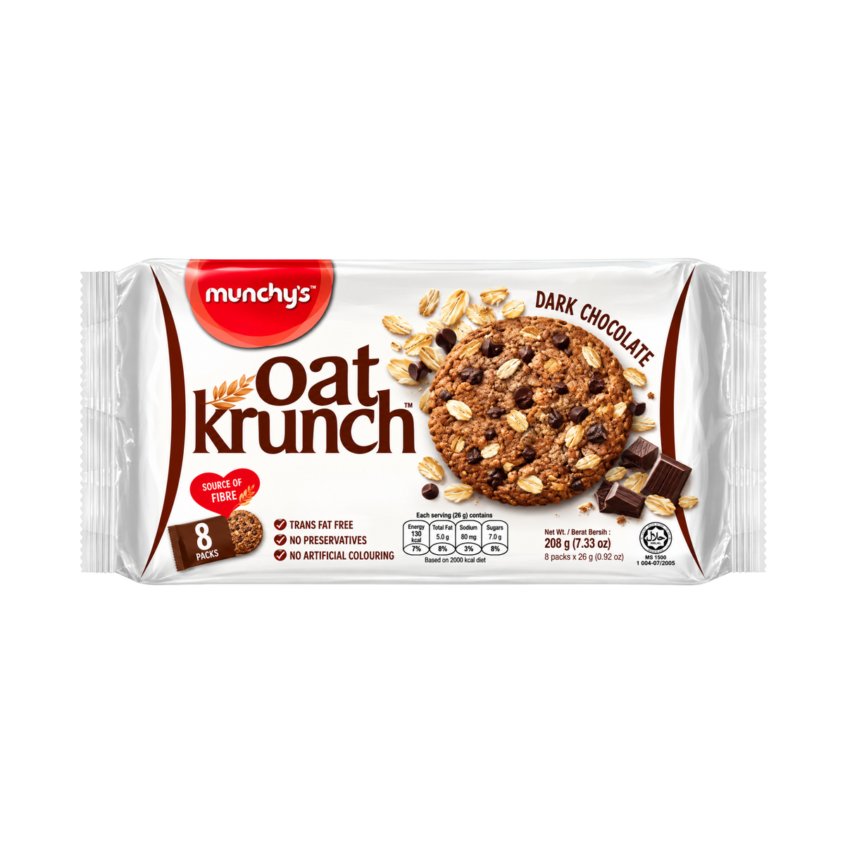Munchy's Oat Krunch Dark Chocolate - 12/208g