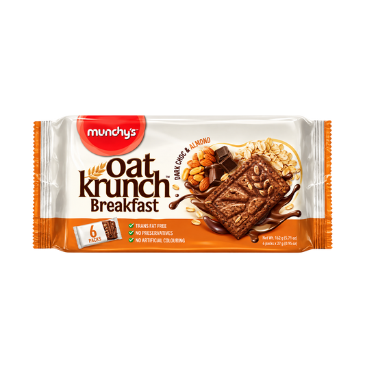 Munchy's Oat Krunch Dark Chocolate & Almond - 12/192g