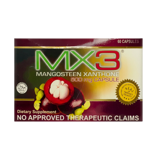 MX3 Capsule w/ Mangosteen - 60Capx500Mg