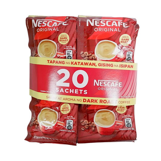 Nescafe Original Coffee (Dark Roast) - 12x20/20g