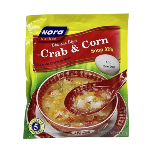 Nora Crab & Corn Soup Mix - 24/60g