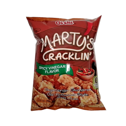 Oishi Marty's Crackling Spicy Vinegar Flavor - 30/90g | 3.17oz