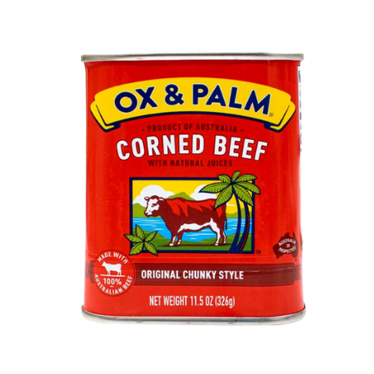 Ox & Palm Corned Beef (Trapezoid) - 24/326g | 11.5oz