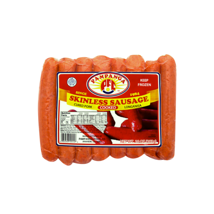 PAMPANGA SKINLESS SAUSAGE - 24/12oz – WOW FOOD DISTRIBUTOR