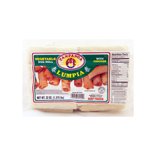 Pampanga Vegetable Egg Roll with Chicken- 12/22oz