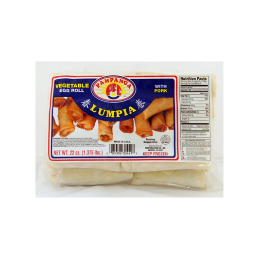 Pampanga Vegetable Egg Roll with Pork  - 12/22oz