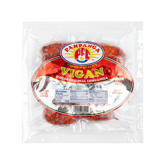 Pampanga Vigan Longanisa- 20/10oz