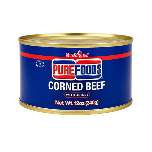 San Miguel Purefoods Corned Beef Round - 12x12oz (12S)