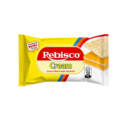 Rebisco Crackers Sandwich Cream - 10x40/31g | 1.09oz