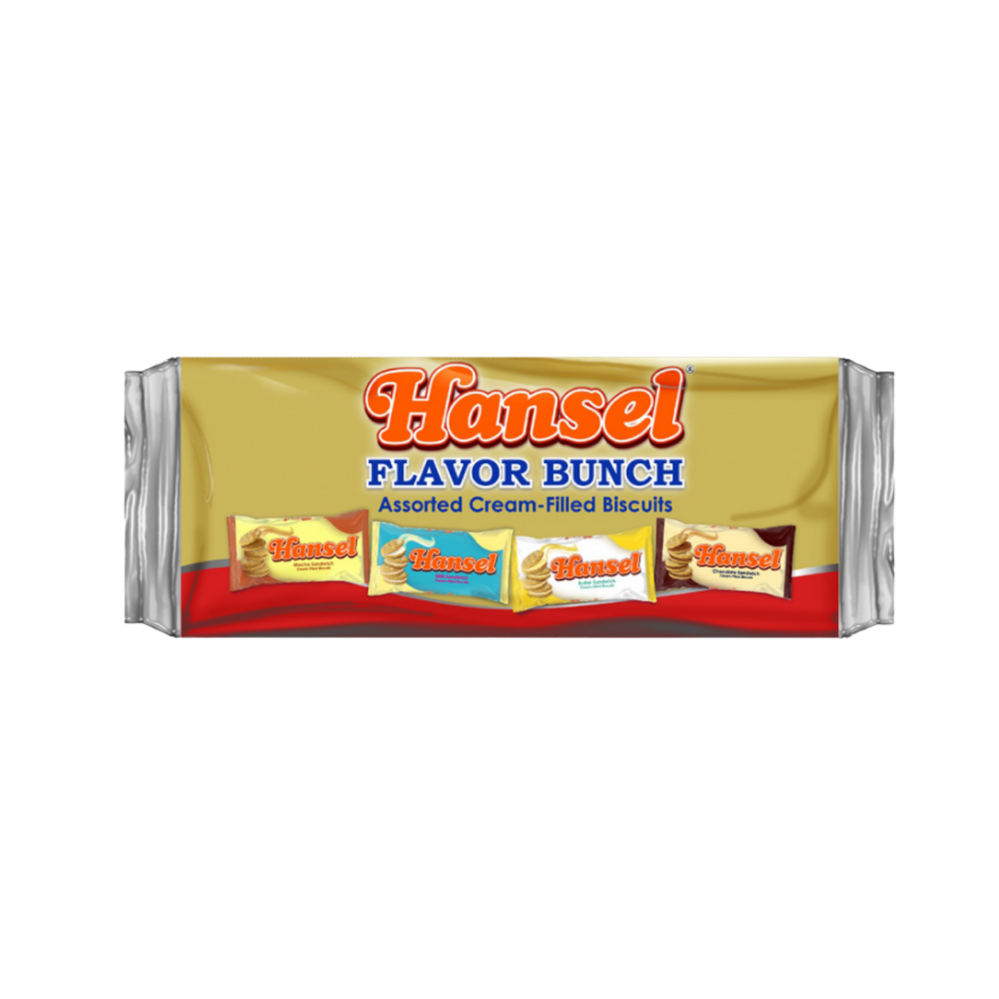 Rebisco Hansel Flavor Bunch Assorted - 10x40/31g | 1.09oz