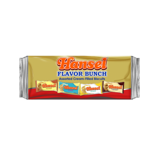 Rebisco Hansel Flavor Bunch Assorted - 10x40/31g | 1.09oz