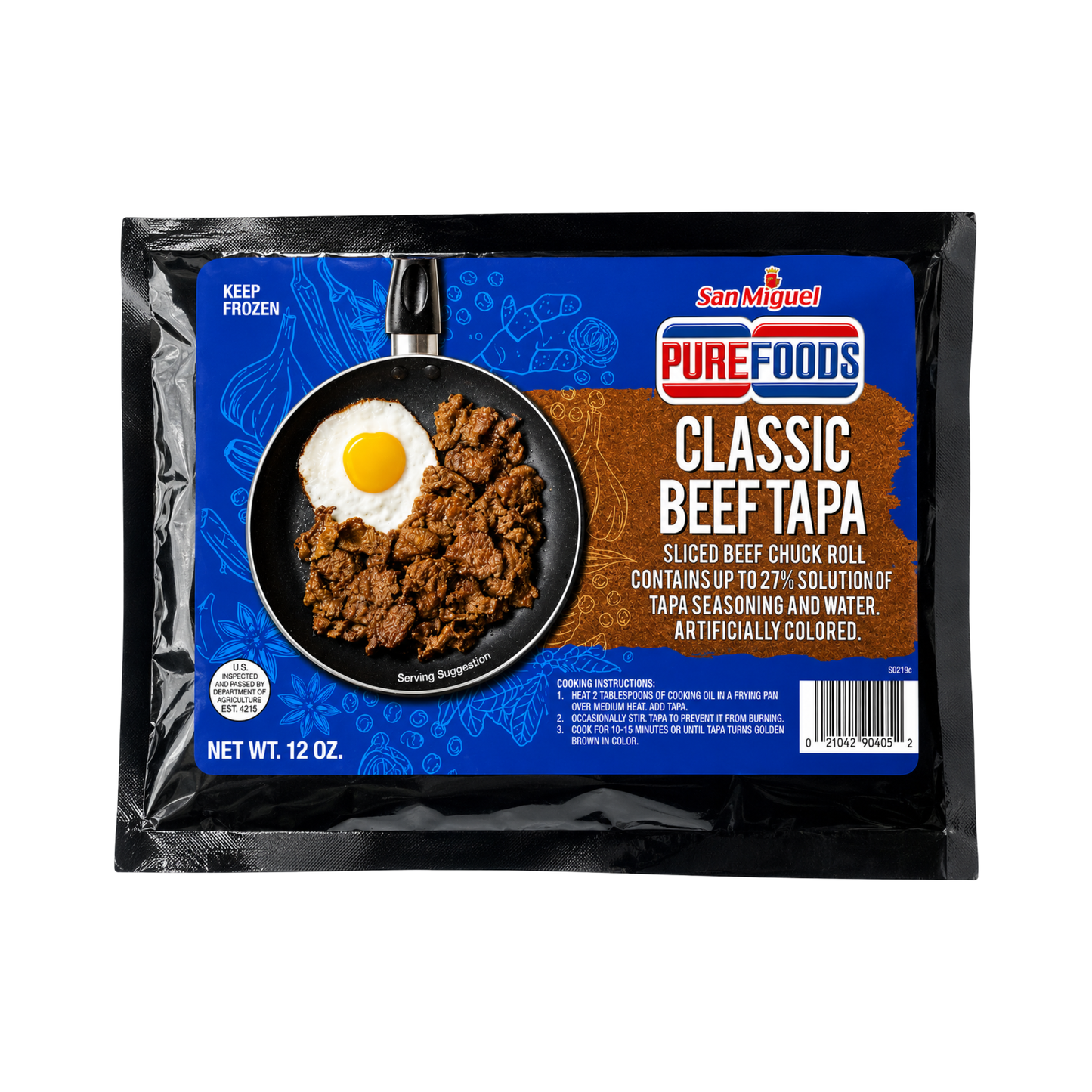 San Miguel Purefoods Classic Beef Tapa - 12/340g  | 12Oz