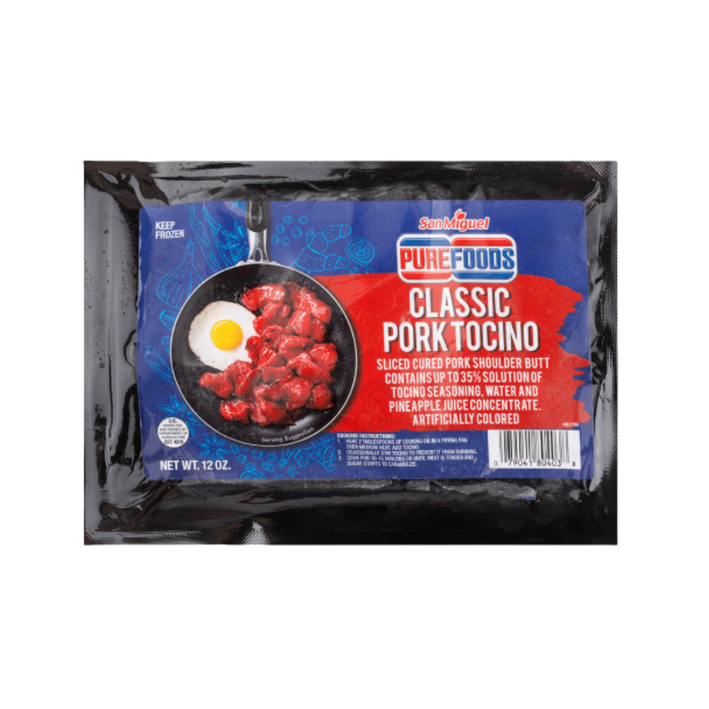 San Miguel Purefoods Classic Pork Tocino - 12/340G  | 12Oz