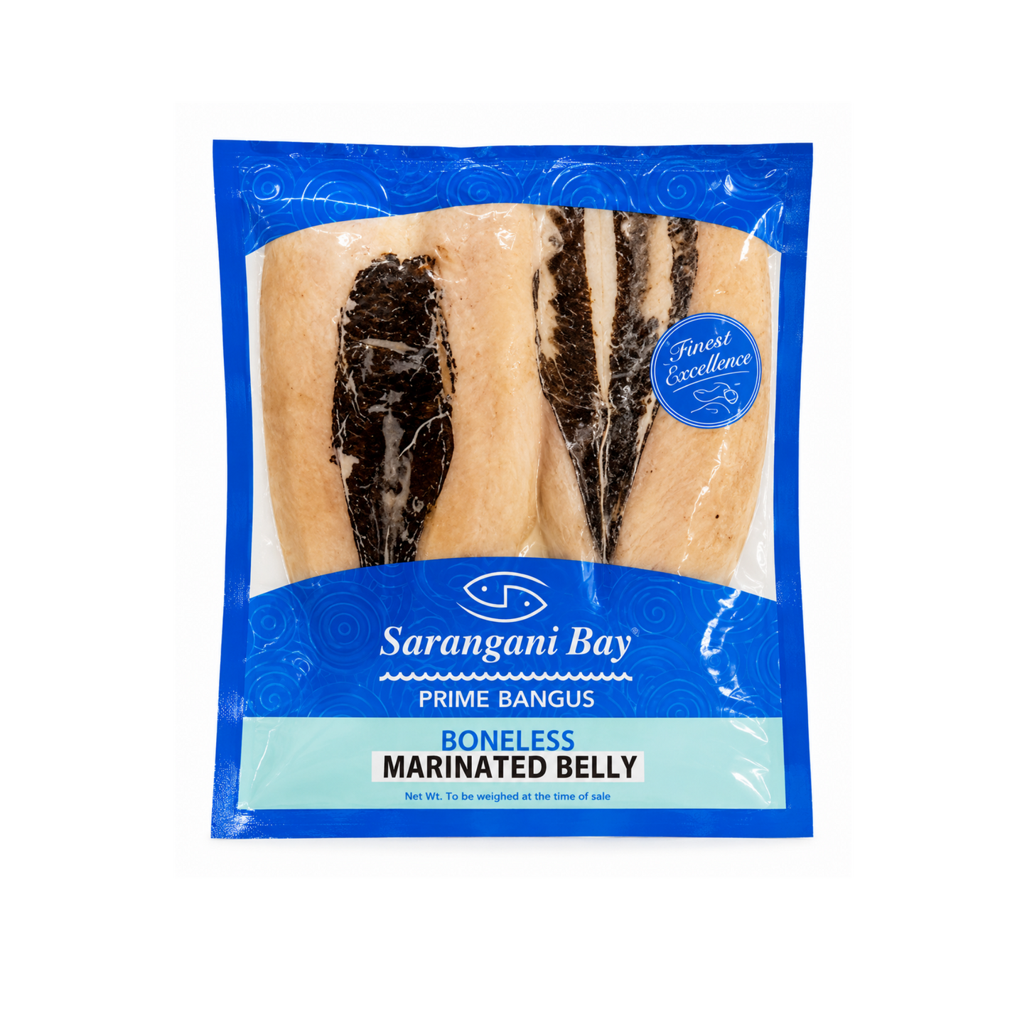 Sarangani Bay Deboned Marinated Milkfish Belly (Mbly) - 30lbs | 480oz