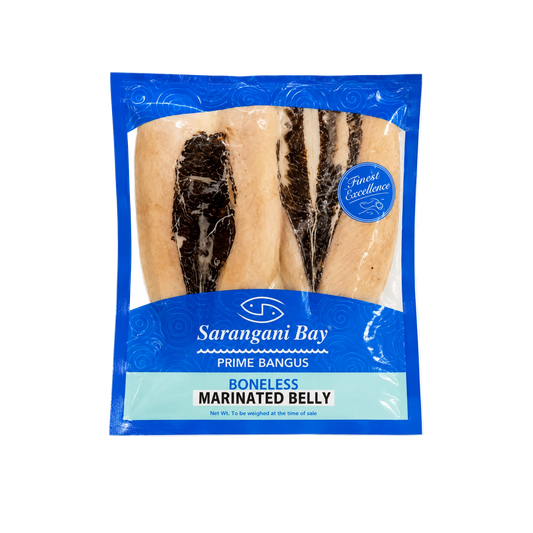Sarangani Bay Deboned Marinated Milkfish Belly (Mbly) - 30lbs | 480oz